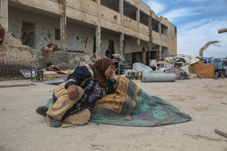 Syria-idlib-province-Binish-OCHA-woman