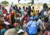 unhcr personnel with locals