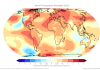 Billede af Verdens temperaturer 2023.