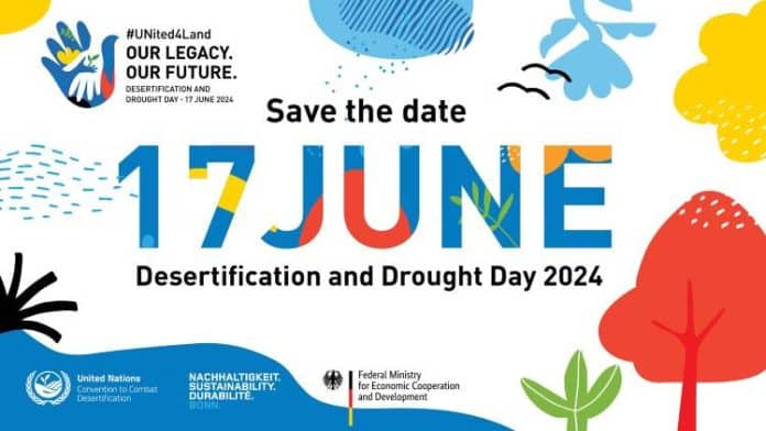 Desertification day 17 june 2024