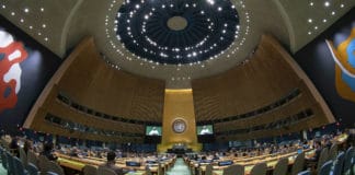 Tijjani Muhammad-Bande, President of the seventy-fourth session of the General Assembly, closes the annual General Debate. (30 September 2019)