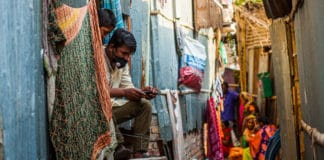 As unparalleled economic shock puts development gains at risk, community workers in Bangladesh distribute hygiene packages and promote coronavirus prevention awareness.