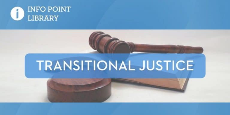 UNRIC Library Backgrounder: Transitional Justice