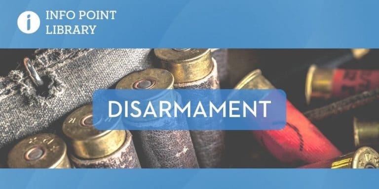 UNRIC Library backgrounder: Disarmament