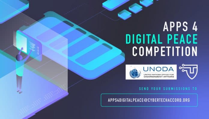 APPS 4 Digital Peace competition (UNODA) banner