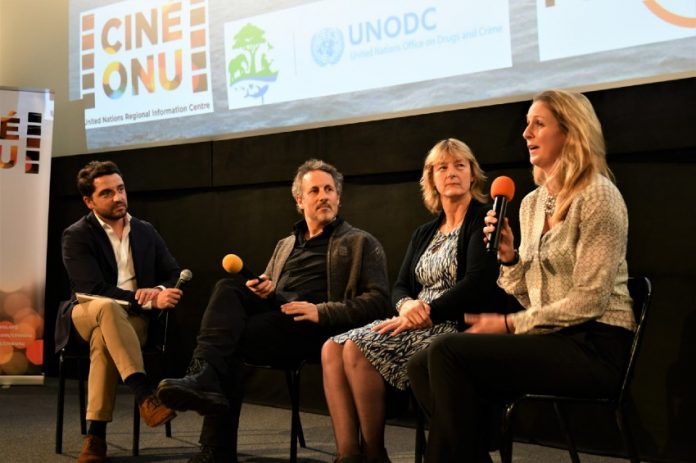 Wildlife Day panelists at Sea of Shadows screening