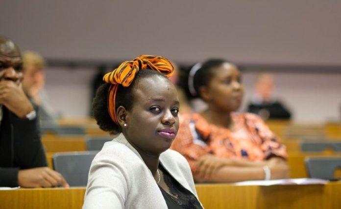 Damandi Tarang Nadia one of the fellows. © Photo: Kristinn Ingvarsson/University of Iceland