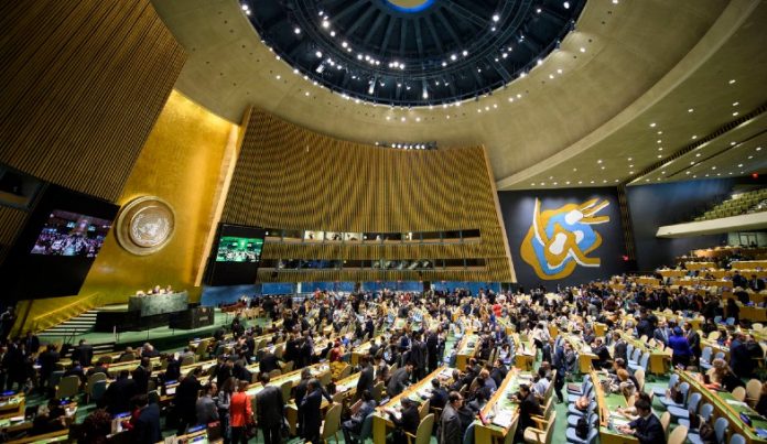 UN General Assembly Hall