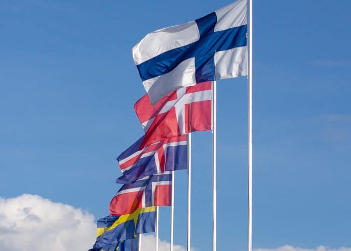 Nordic flags