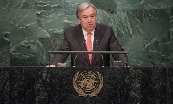 António Guterres, Secretary-General of the United Nations