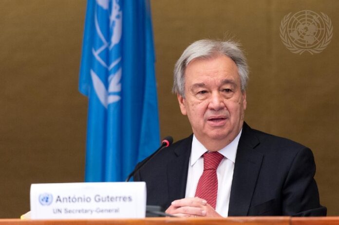 United Nations Secretary-General António Guterres