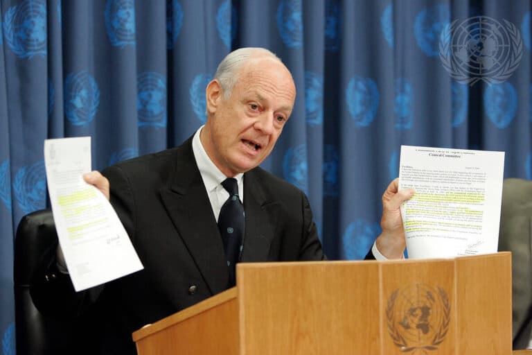 De Mistura appointed envoy for Western Sahara