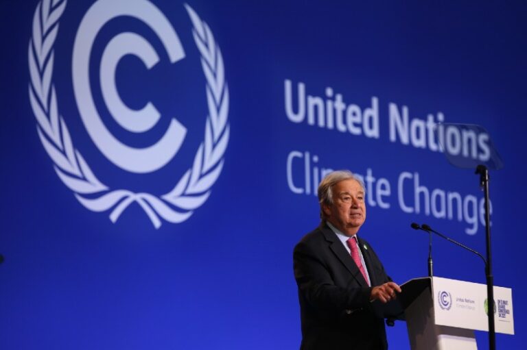 UN Secretary-General at COP26: “Either we stop it — or it stops us.”