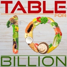 Table for 10 Billion World Bank podcast series