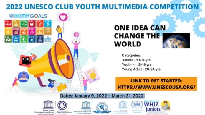 UNESCO Youth Multimedia Competition 2022 banner