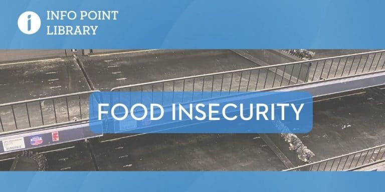 UNRIC Library backgrounder banner: Food Insecurity