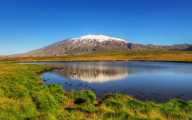 Iceland, volcano, Snæfellsjökull