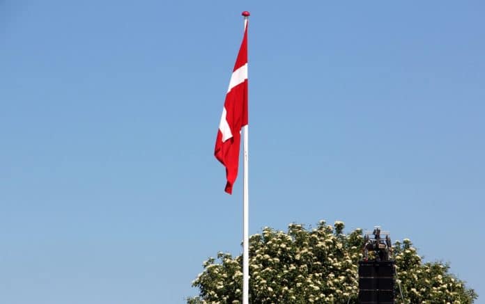 Danish flag.