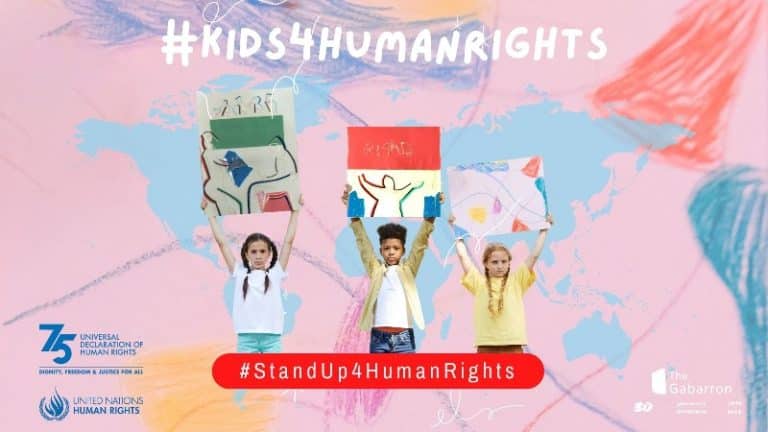 Kids for Human Rights poster