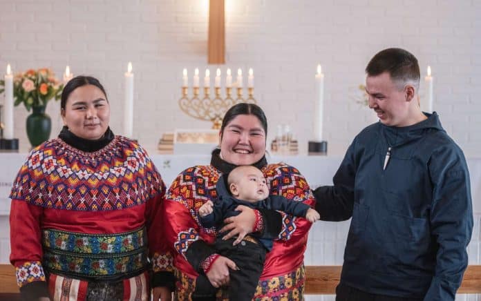 Baptism in Greenland. Photo: Mads Schmidt Rasmussen / norden.org