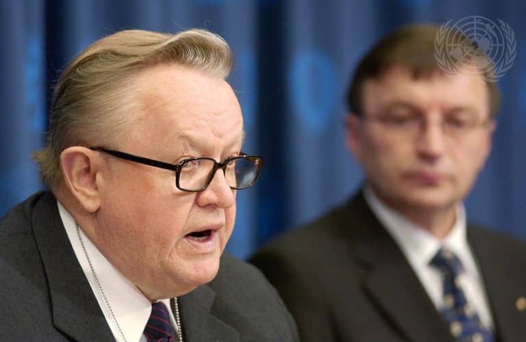 António Guterres: Martti Ahtisaari dedicated his life to peace