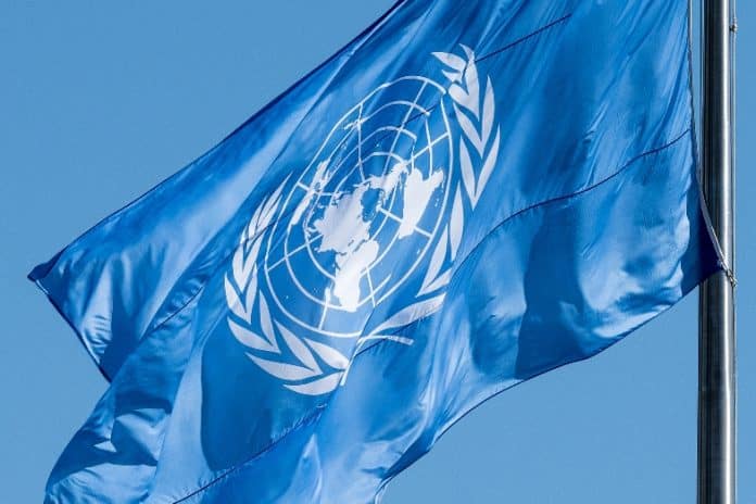 United Nations (UN) flag