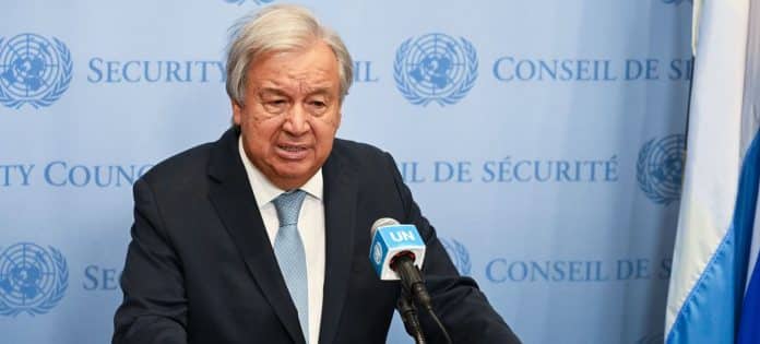 UN Photo/Evan Schneider - UN Secretary-General António Guterres