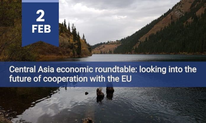 Central Asia economic roundtable banner