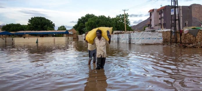 © UNICEF/Aymen Alfadil Hundreds of thousands of people in Sudan have been affected by heavy rains and flash floods since June.