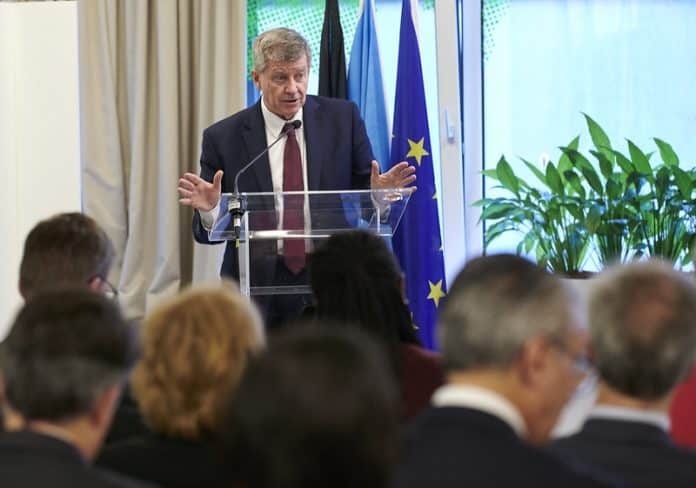 Guy Ryder, Under-Secretary-General for Policy, Joint UN, FES and FEPS Symposium © 2024 HorstWagner.eu