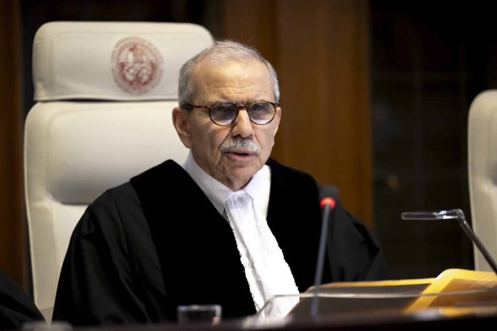 Judge Nawaf Salam. © CIJ.