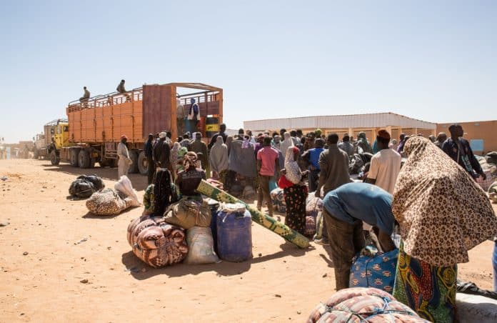 IOM transit centers in Niger.