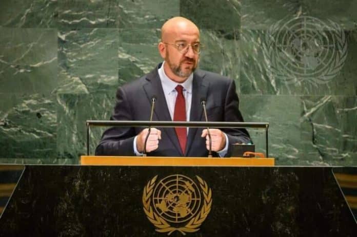 Charles Michel, head of the European Council, speaking at the UN General Assembly, 2024