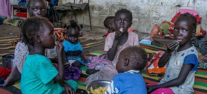 Niños -PMA-Sur de Sudán-WFP-Eulalia Berlanga