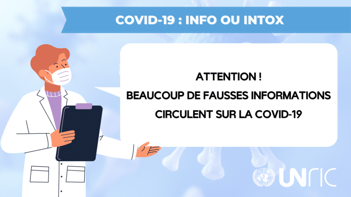 Attention beaucoup de rumeurs circulent sur le coronavirus COVID-19. Attention à la désinformation