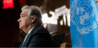 Le Secrétaire général de l’ONU António Guterres