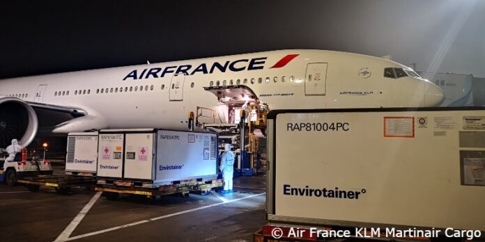 AIR FRANCE AVIONS VACCINS COVAX