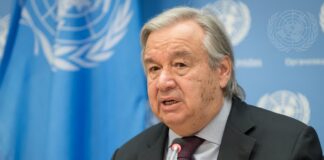 Prise de parole du Secrétaire général M. Antonio Guterres