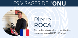 Carte Visage de l'ONU pour Pierre Roca