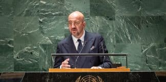 Charles Michel à l'Assemblée générale à New York