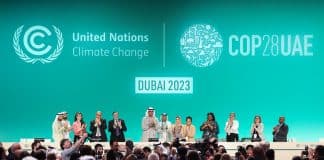 Ovation at the final session of COP28