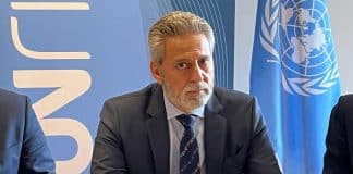 Muhannad Hadi, Coordonnateur des opérations humanitaires à Gaza, Coordonateur spécial adjoint et Coordonnateur résident au Bureau du Coordonnateur spécial des Nations Unies pour le processus de paix au Moyen-Orient. UNRIC