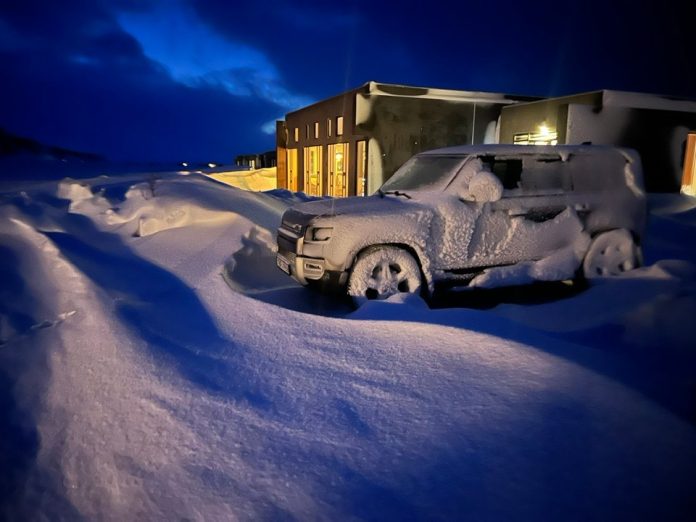 Reykjavík á gamlaársdag.