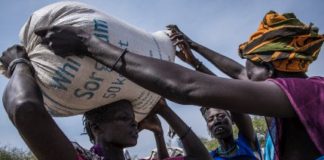 WFP food distribution