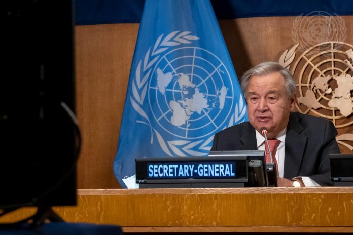 Segretario Generale Antonio Guterres