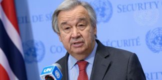 Antonio Guterres Segretario Generale