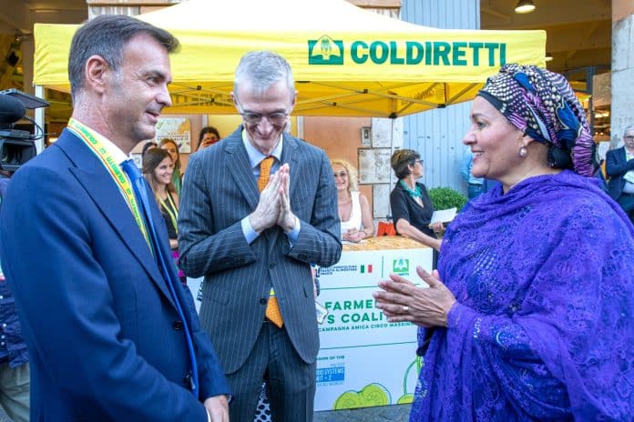 UN Photo/ Pier Paolo Cito - Amina J. Mohammed , Vice Segretario Generale delle Nazioni Unite, durante la visita alla