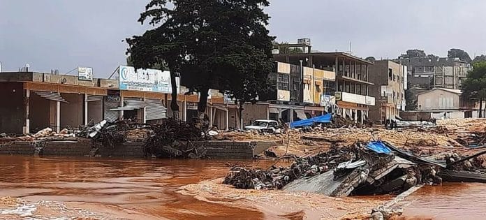 © Centro meteorologico nazionale, Libia - Le inondazioni hanno colpito le regioni nord-orientali della Libia.