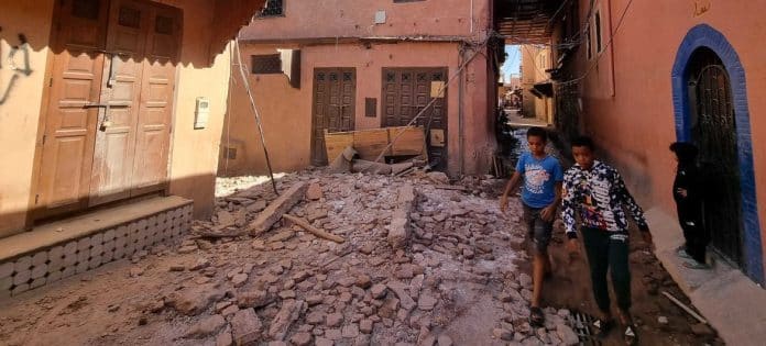 UNESCO Maghreb/Eric Falt - Il terremoto con epicentro nelle montagne dell'Alto Atlante ha causato devastazioni nella città storica di Marrakech, in Marocco.