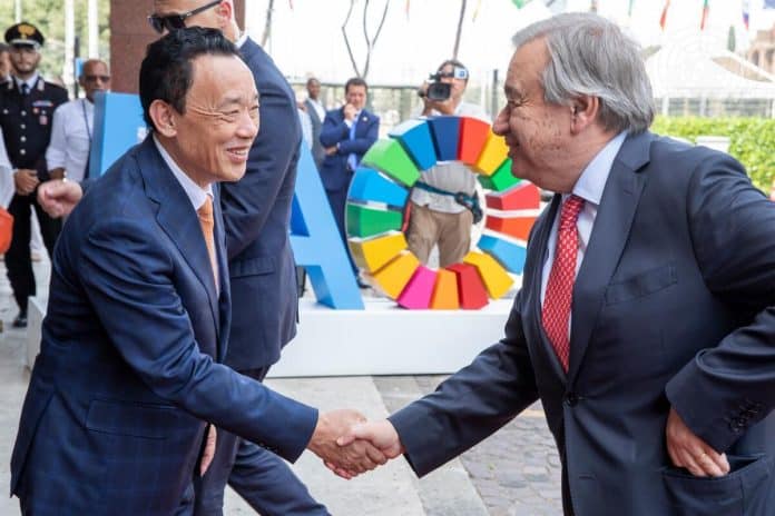 La Giornata mondiale dell’alimentazione e il Forum mondiale dell’alimentazione 2023 innescheranno un’azione globale per l’acqua e per il clima e iniziative in favore di sistemi agroalimentari sostenibili. UN Photo/Pier Paolo Cito